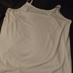 Terra & sky, white XL tank top